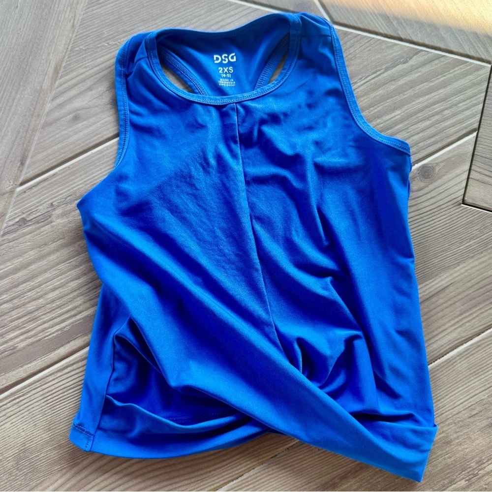 DSG l Girl's Royal Blue Tank Top l Size 2XS